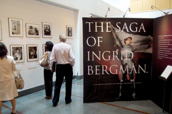 スウェーデン大使館にて『生誕100周年記念イングリッド・バーグマン展』開催